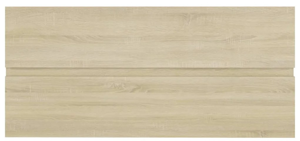 vidaXL Ντουλάπι Νιπτήρα Sonoma Δρυς 100x38,5x45 εκ. από Επεξ. Ξύλο
