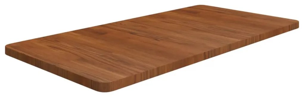 Πάγκος Μπάνιου Σκ. Καφέ 100 x 50 x 2,5 εκ. Επεξ. Μασίφ Ξύλο