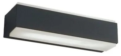 Απλίκα Tech LED αλουμινίου ανθρακί Viokef 4198700 Ανθρακί