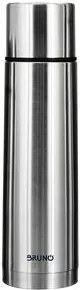 BRUNO θερμός BRN-0069, με καπάκι-κύπελλο, anti-slip, 1000ml, ασημί