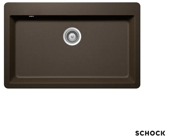 SCHOCK Cristadur Mono Ένθετος Νεροχύτης 83,8x53εκ Bronze