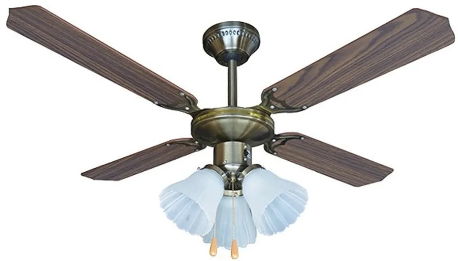 Muhler MCF-4042 N Ανεμιστήρας Οροφής 105cm με Φως