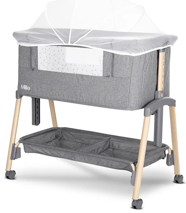 Λίκνο Millie   Grey 10080732506  Lorelli