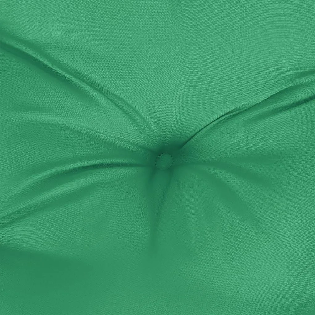 Μαξιλάρι Πάγκου Κήπου Πράσινο 120x50x7 εκ. Ύφασμα Oxford - Πράσινο