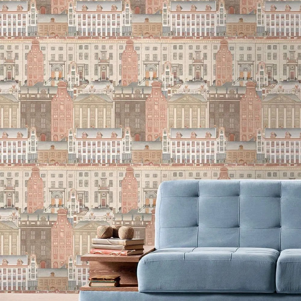 Ταπετσαρία Amsterdam WP20208 Taupe-Red-Brown MindTheGap 52x300cm