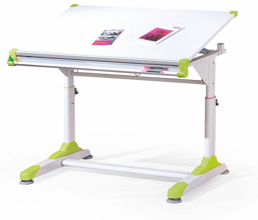 COLLORIDO desk color: white/green/pink DIOMMI V-CH-COLLORIDO-BIURKO