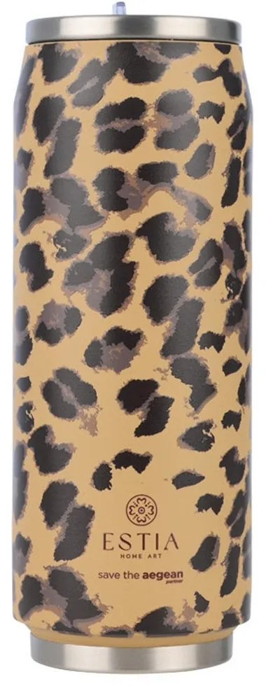 Ποτήρι - Θερμός Spotted Prowl Save The Aegean 01-31275 500ml Brown-Black Estia