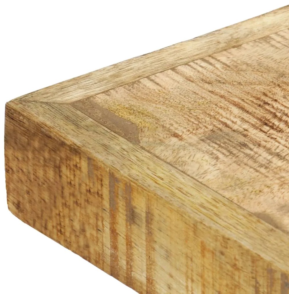 vidaXL Τραπεζαρία 120 x 60 x 75 εκ. από Μασίφ Ακατέργαστο Ξύλο Μάνγκο