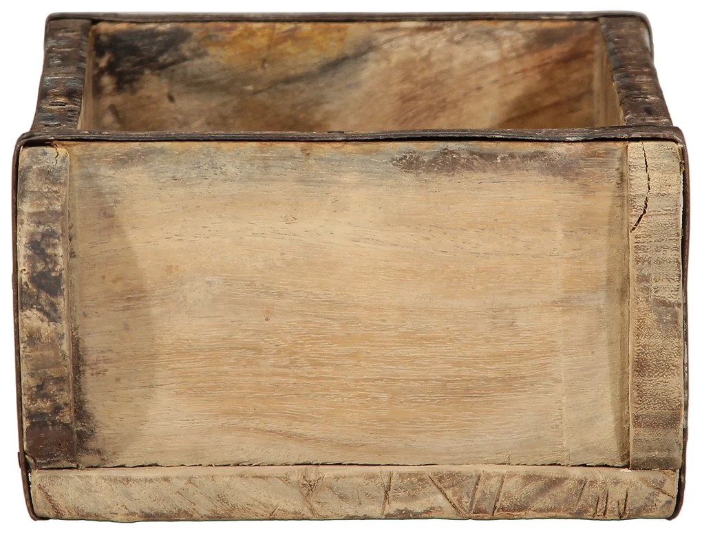 vidaXL Δίσκος 30x15x9 cm από Ανακυκλωμένο Ξύλο