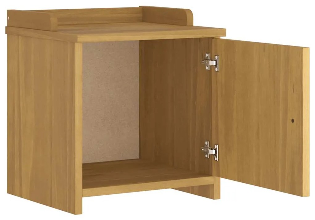 vidaXL Πάγκος διαδρόμου &quot;SANDNES&quot; 45x40x50 εκ.Πεύκο μασίφ ξύλο