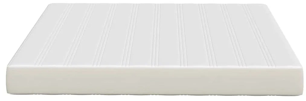 vidaXL Στρώμα Κρεβατιού με στρώμα Κρεμ 180 x 200 cm ύφασμα