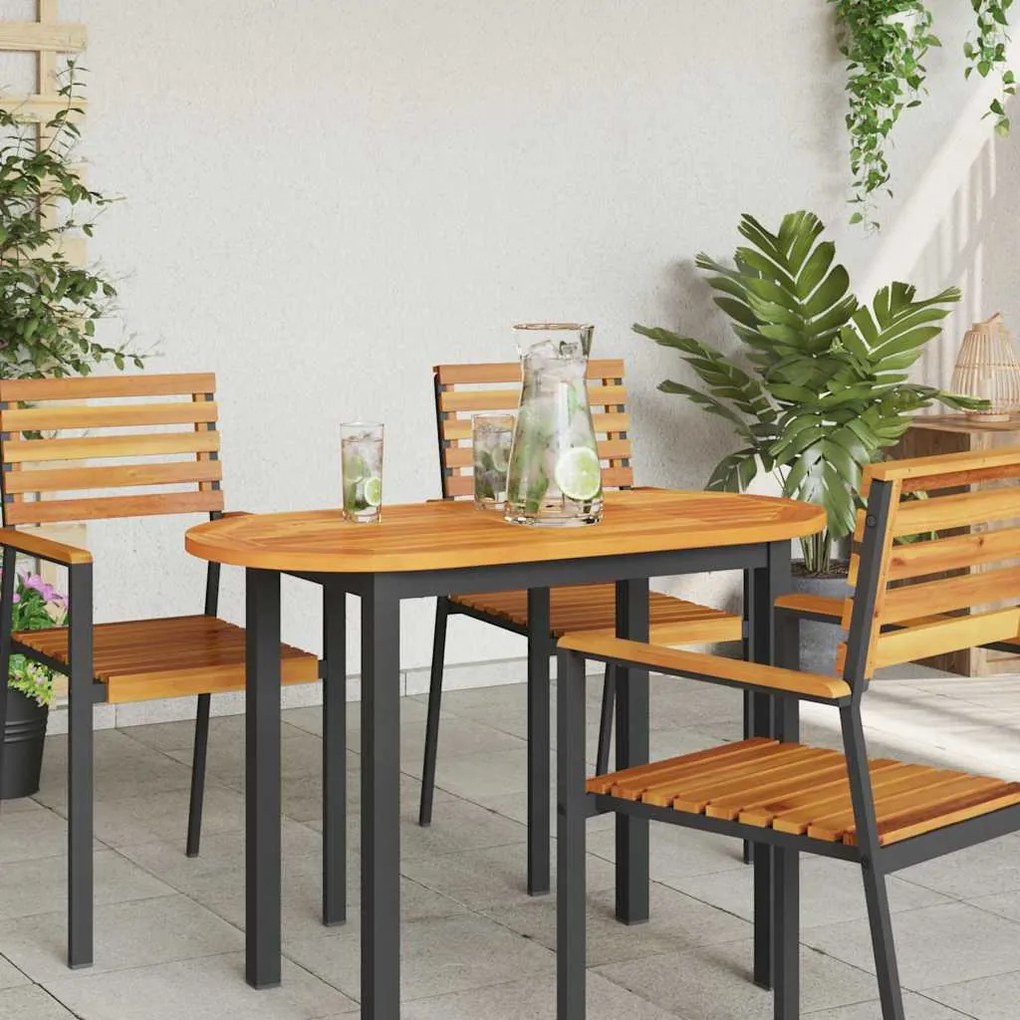 vidaXL Καπάκι τραπεζιού Καφέ 100 x 50 x 2 cm Μασίφ ξύλο ακακίας