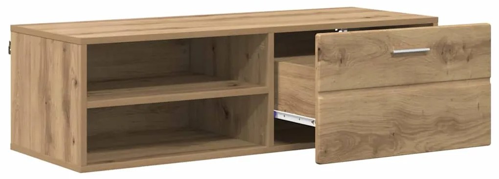 vidaXL Ξύλινο Ντουλάπι με συρτάρι Artisan Oak 100,5 x 39 x 30 εκ