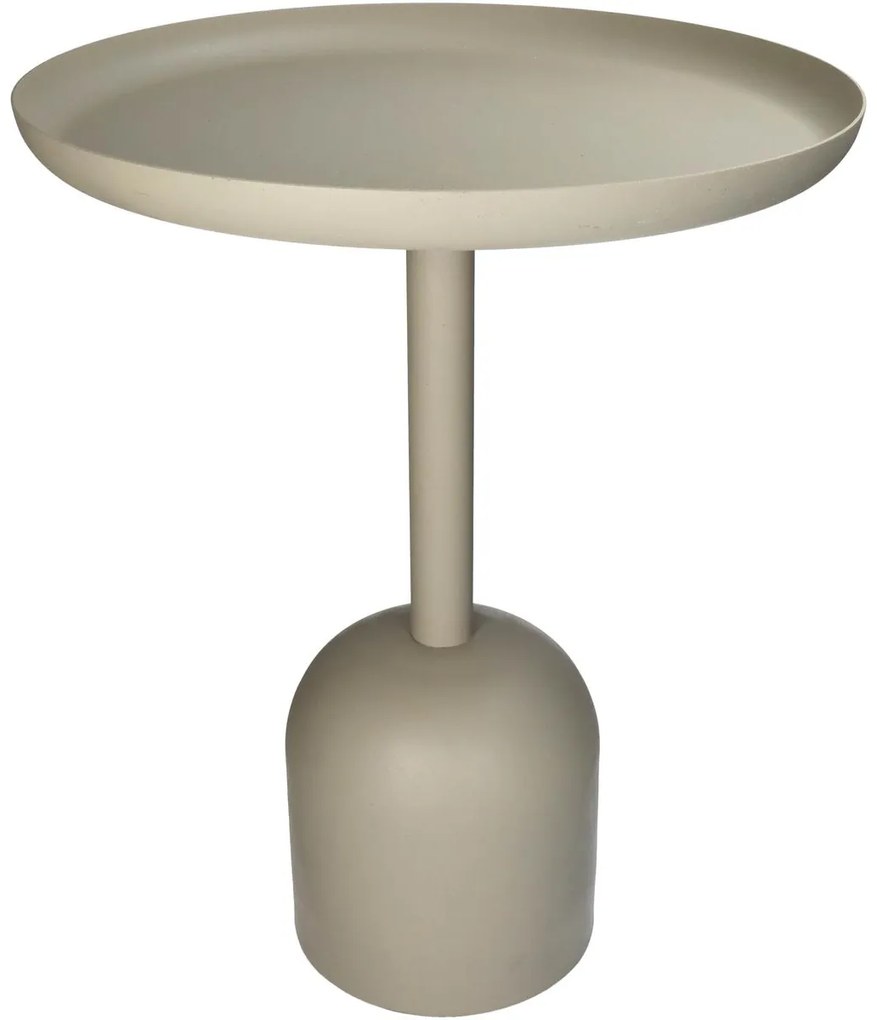 Τραπεζάκι ArteLibre Ιβουάρ Μέταλλο 37x37x46.5cm-05156724