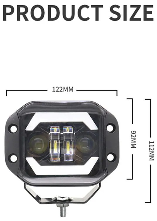 EJC LED προβολέας εργασίας 6000Κ 10-80V - LED Working Light