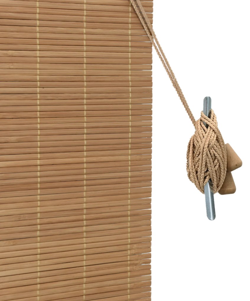 vidaXL Ρολά και Σκίες Παραθύρων Ανοιχτό καφέ 100 x 160 cm Μπαμπού