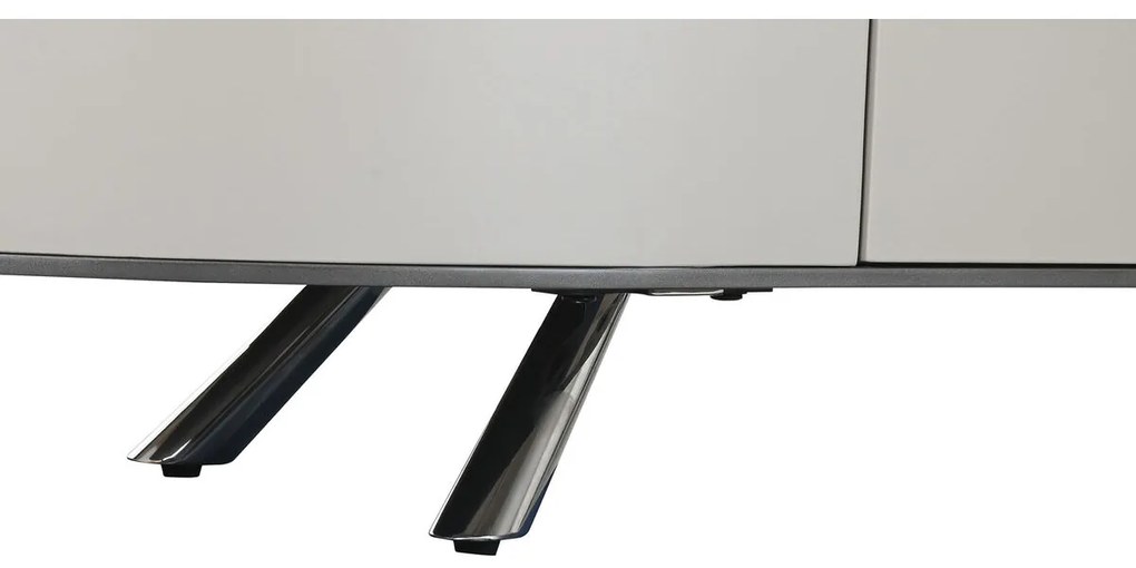 Τηλεόραση Home ESPRIT Λευκό Μπεζ 220 x 42 x 41,5 cm