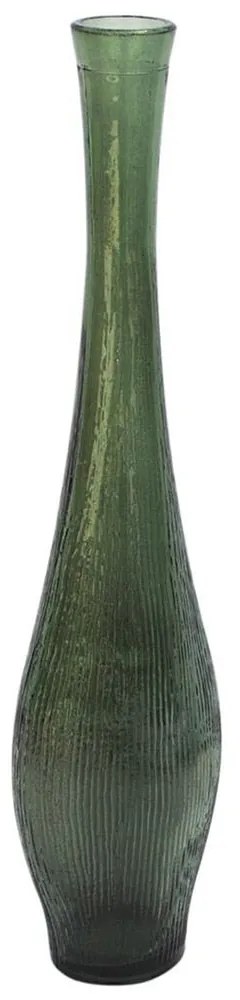 Βάζο Γυάλινο 028.6084C041 50cm Green Glass
