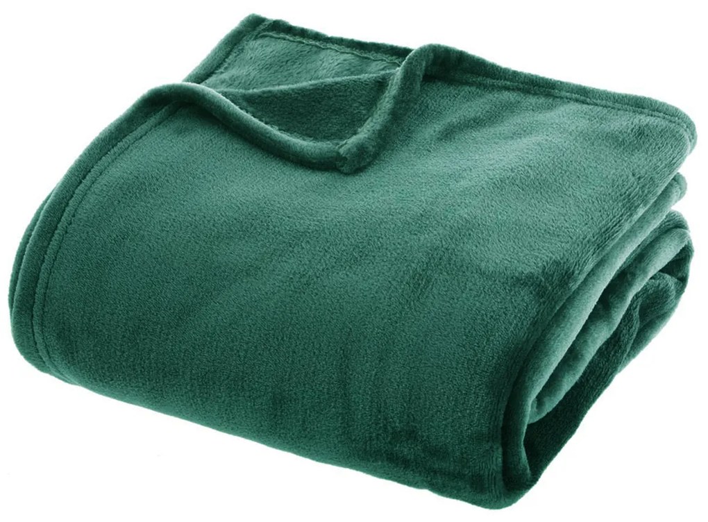 Κουβέρτα Fleece Ημίδιπλη (180x230) A-S Flannel Green 156048H