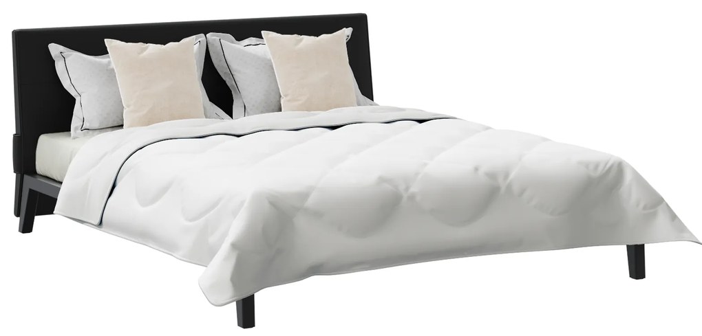 vidaXL Πάπλωμα Άλλο με μαξιλάρι 3 pcs Λευκό 240 x 200 cm Μικροΐνες
