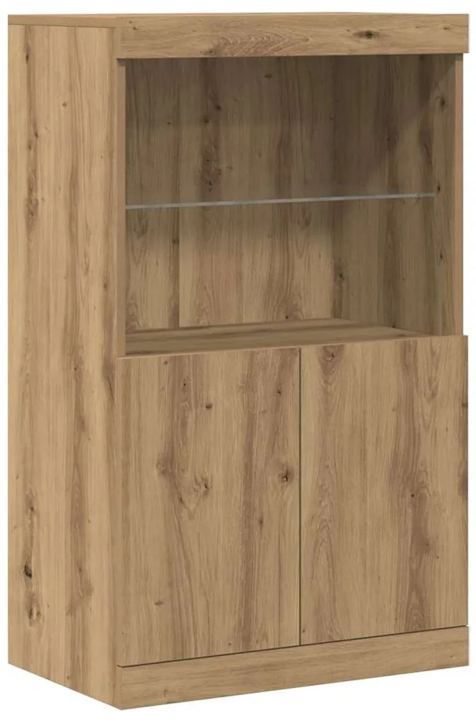 vidaXL Πλαϊνό γραφείο Καφέ 60 x 37 x 100 εκ. Επεξεργασμένο ξύλο