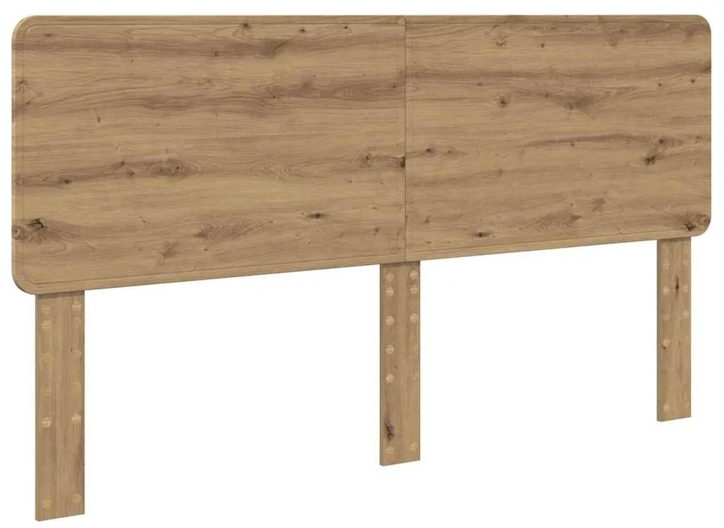 vidaXL Κεφαλάρι με κεφαλάρι Artisan Oak 180 cm Επεξεργασμένο ξύλο
