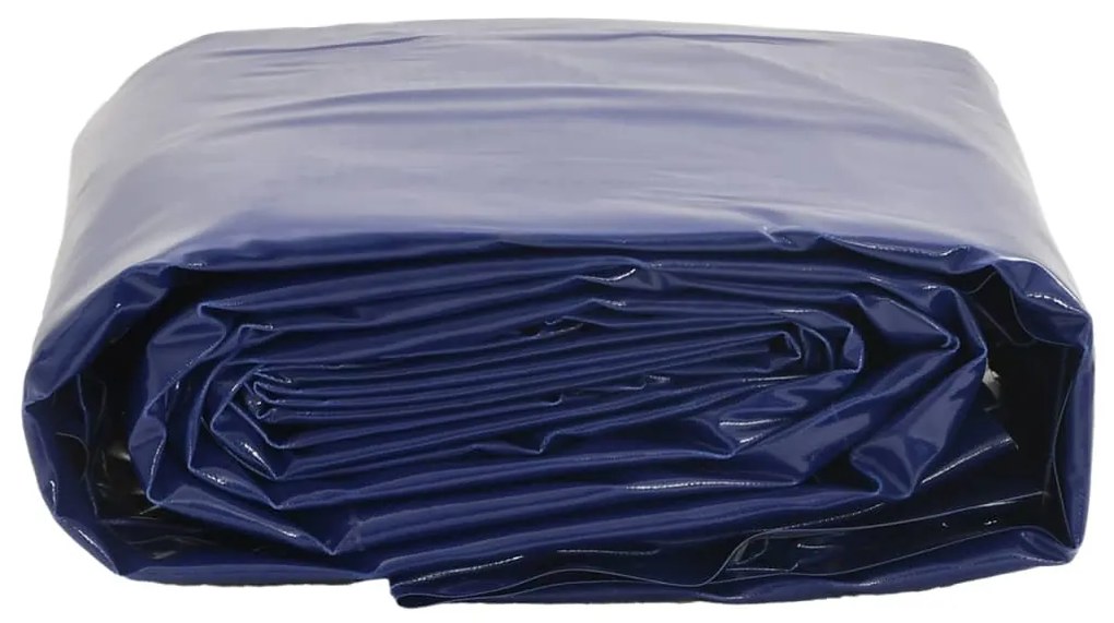 vidaXL Μουσαμάς Μπλε 5 x 8 μ. 650 γρ./μ²