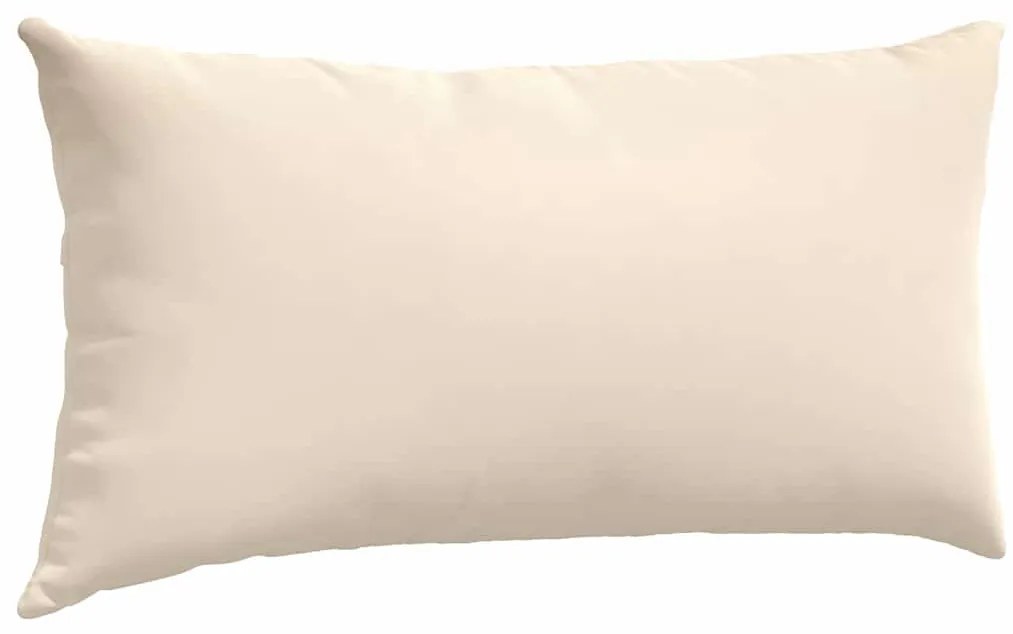 vidaXL Μαξιλάρι Καναπέ 2 pcs Μπεζ 80 x 40 cm ύφασμα