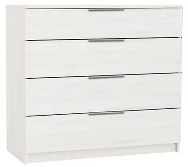 Συρταριέρα Drawer White Ε759,3 80x40x83cm Μελαμίνη