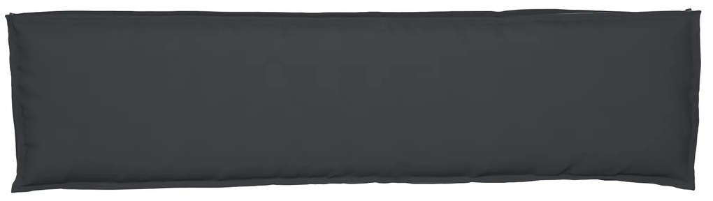 vidaXL Μαξιλάρια Παλέτας για Πάγκο 2 τεμ Μαύρο 150x40x8 εκ. Ύφασμα Oxford