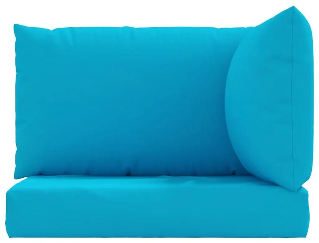 Μαξιλάρια Παλέτας 3 τεμ. Γαλάζιο από Ύφασμα Oxford - Μπλε