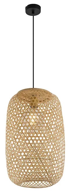 Κρεμαστό Φωτιστικό Globo Lighting Mirena 15367H2 Bamboo Καφέ