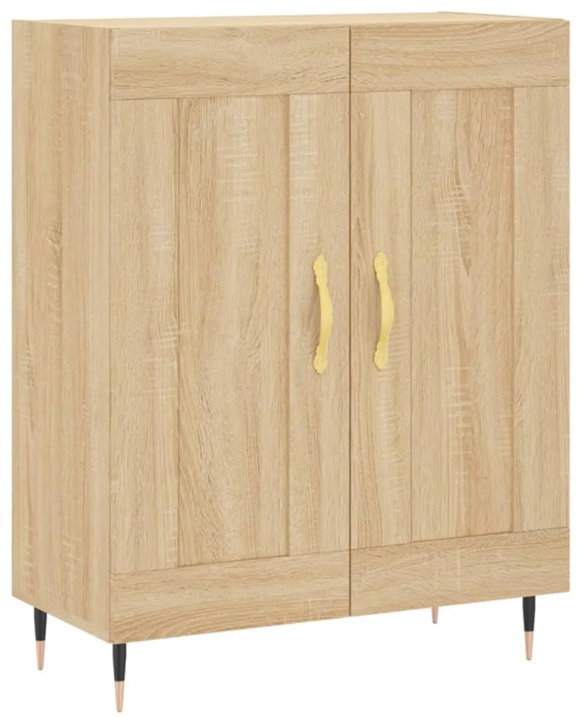 vidaXL Ντουλάπι Sonoma Δρυς 69,5 x 34 x 90 εκ. από Επεξεργασμένο Ξύλο