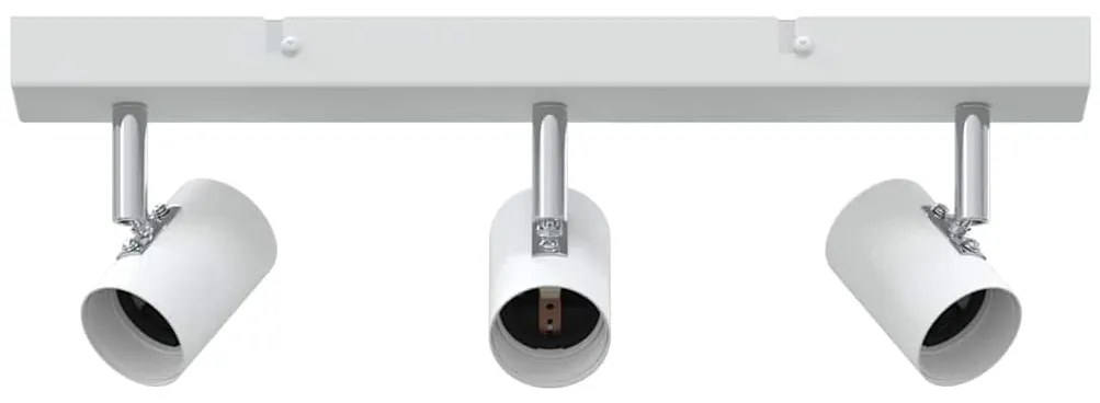 vidaXL Σποτ οροφής Λευκό 38 x 6.5 x 11.5 εκ Ατσάλι