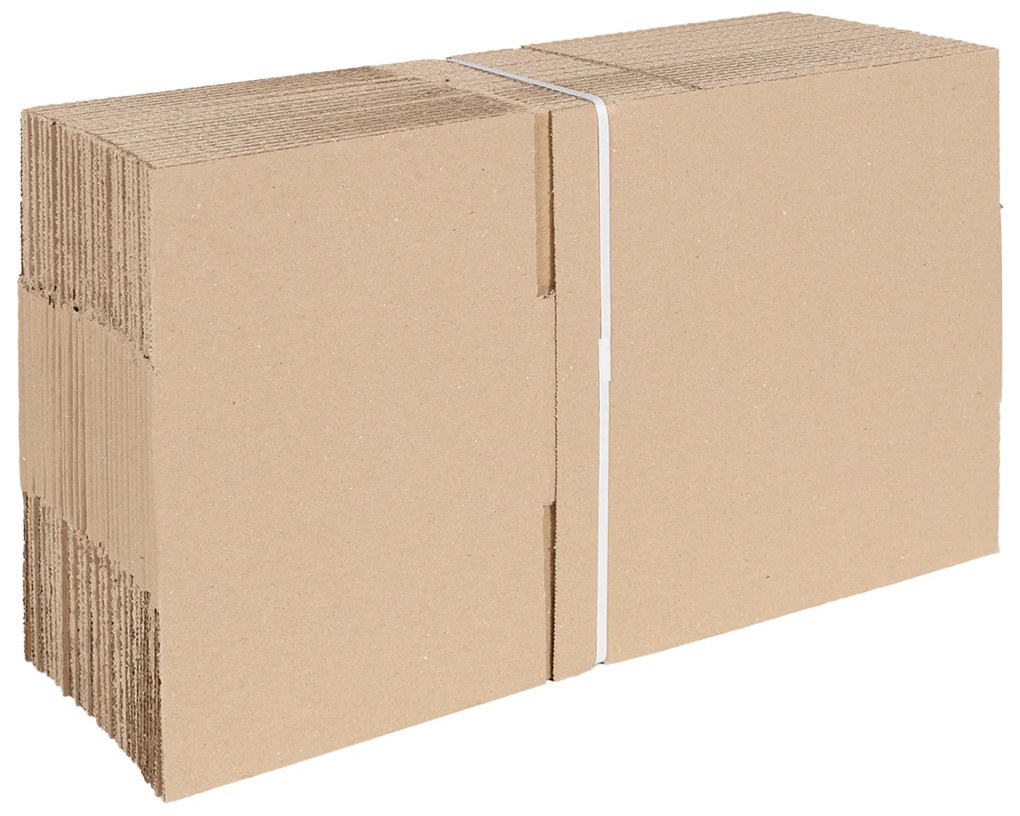 vidaXL Κουτί Αναδίπλωσης  50 τμχ 25x17.5x10 εκ. Χαρτόνι