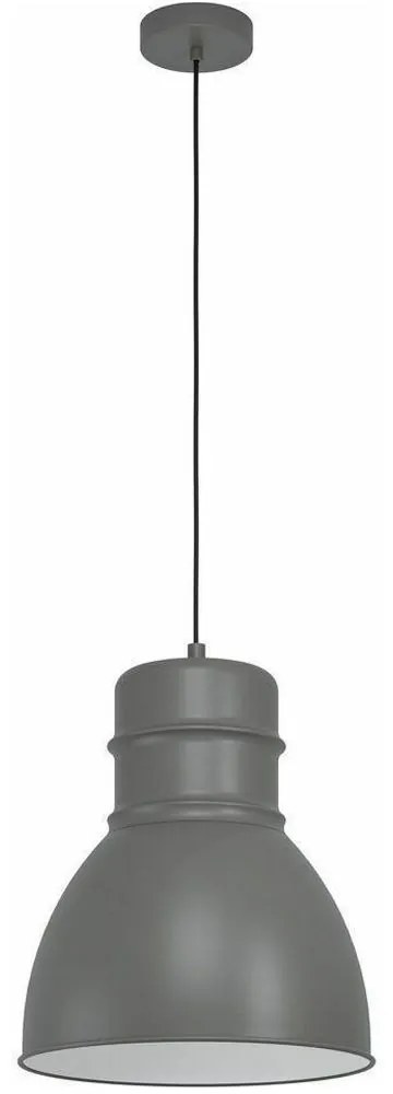 Φωτιστικό Οροφής 43622 Ebury 1/E27 Grey Eglo Metal