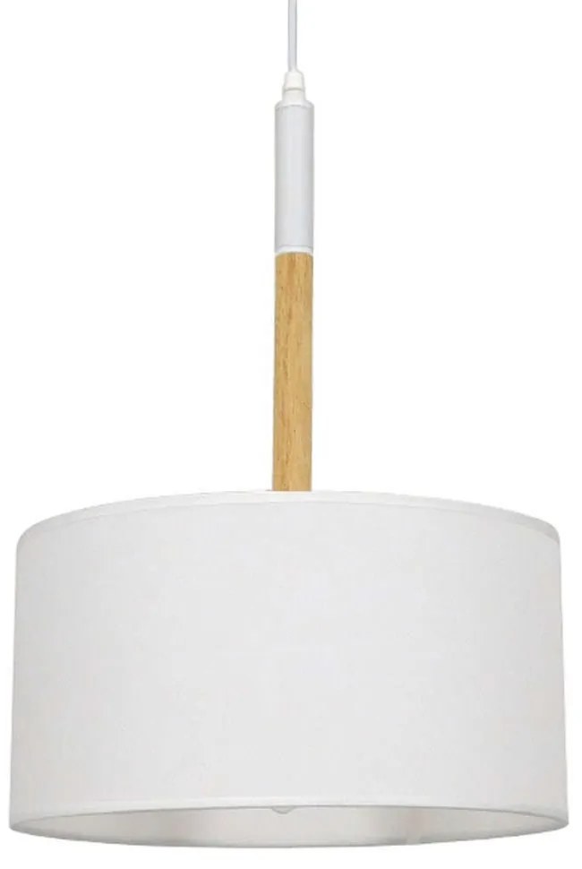 Φωτιστικό Οροφής Bronx 01518 1xΕ27 Φ35x50cm White GloboStar