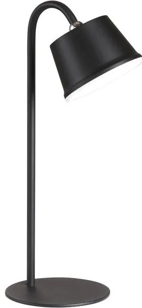 Επαναφορτιζόμενο Επιτραπέζιο Φωτιστικό LED 3W Voet Μαύρο 3000K 850301 FH Ligting-850301-Μαύρο 850301