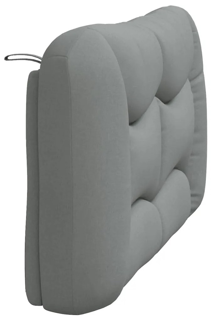 vidaXL Μαξιλάρι για Κεφαλάρι Hvar Ανοιχτό Γκρι 140 εκ. Υφασμάτινο