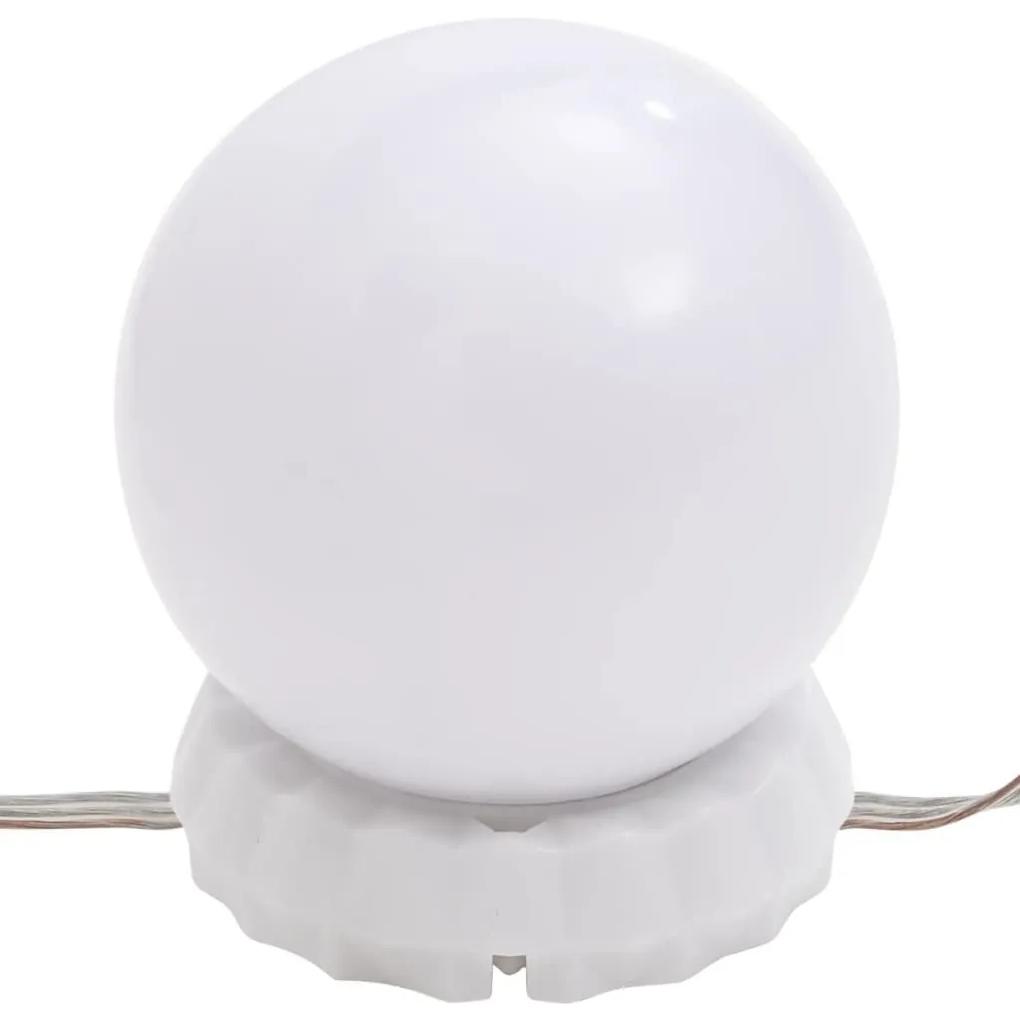 Μπουντουάρ με LED Λευκό 74,5 x 40 x 141 εκ. - Λευκό
