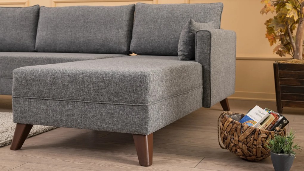 Corner Sofa Bella Corner Sofa Right 1 Grey