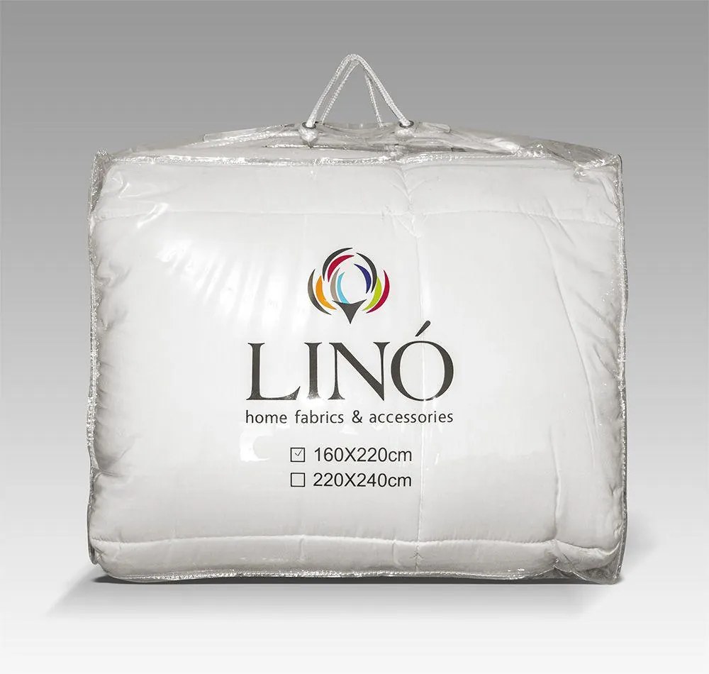 LINO ΠΑΠΛΩΜΑ COLCHA WHITE 220X240
