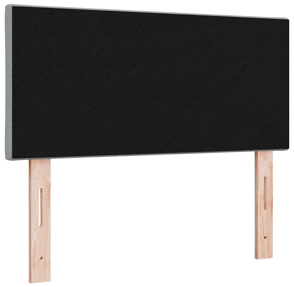 vidaXL Υφασμάτινο Κεφαλάρι Geometric Ανοιχτό γκρι 90 cm ύφασμα