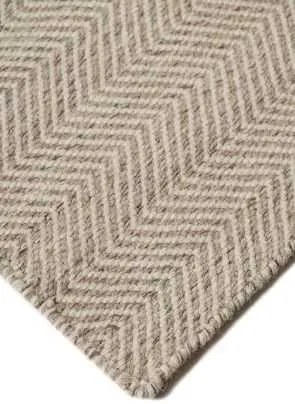 Μάλλινο Χειροποίητο Κιλίμι Herringbone Natural - 200x300