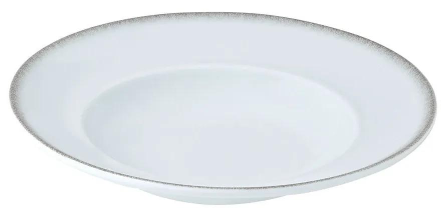 Πιάτο Ζυμαρικών Πορσελάνης Pearl White Estia 27εκ. 07-15374
