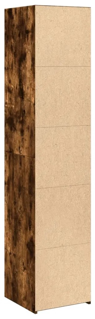 vidaXL Ντουλάπι Καπνιστή Δρυς 40x41x185 εκ. Επεξεργασμένο Ξύλο