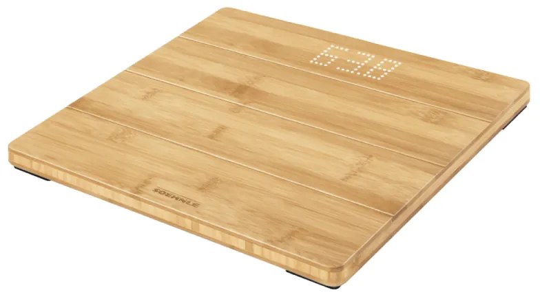 SOEHNLE 63880 Style Sense Bamboo Magic Ψηφιακή Ζυγαριά σε Καφέ χρώμα 63880