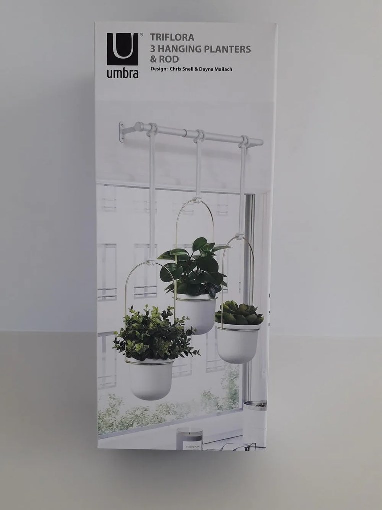 Σετ 3 κρεμαστά κασπώ Umbra Triflora planter 1011748-524