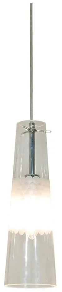 Φωτιστικό Οροφής 77-3630 WS3397-1 Como Glass Chrome Homelighting Μέταλλο,Γυαλί