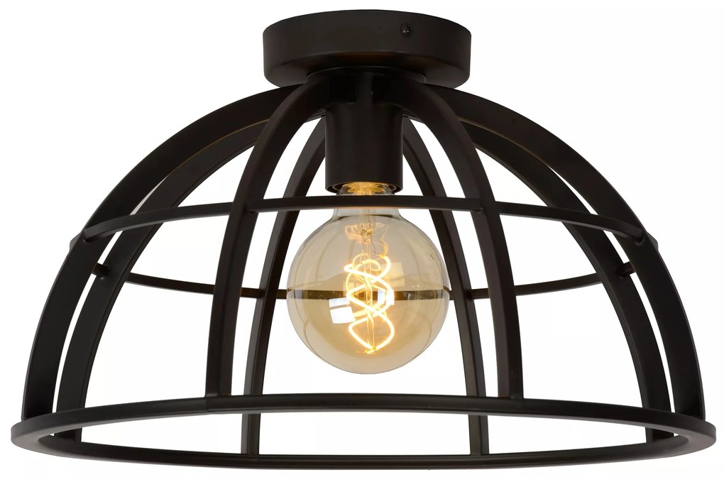 Φωτιστικό Οροφής Lucide 76164-40-30 DIKRA Μαύρο Ματ (Black Mat)